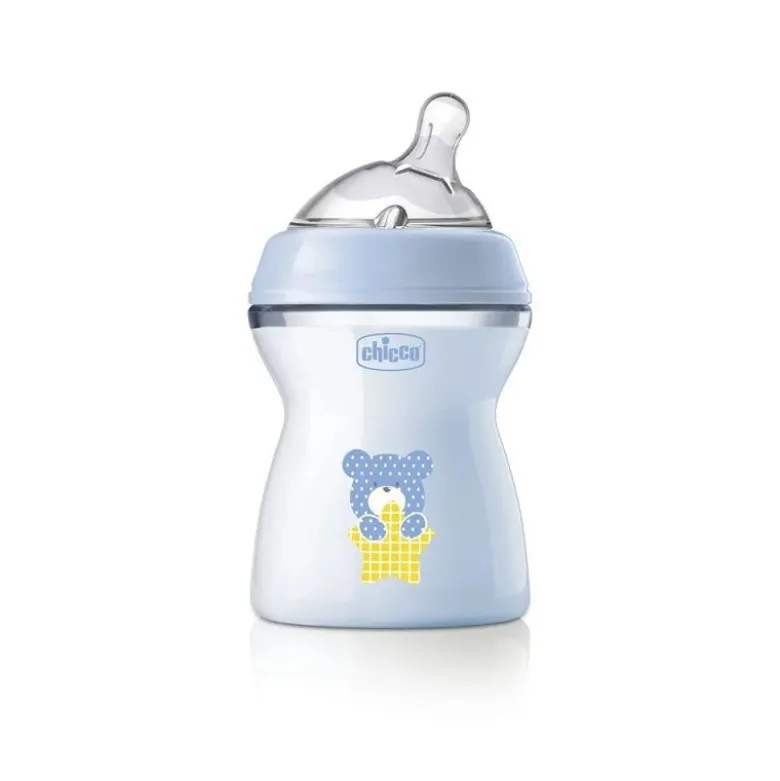 Biberon Natural Feeling Boy Colore Azzurro