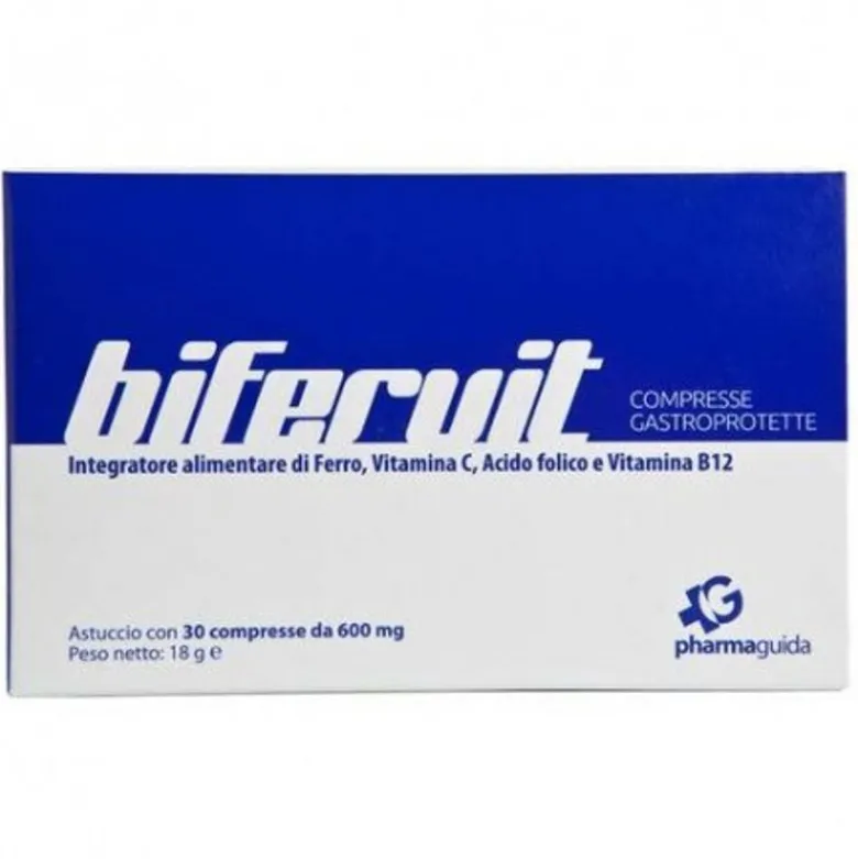 Bifervit integratore di ferro e vitamine 30 compresse