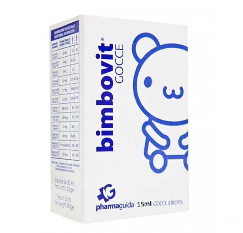 Bimbovit gocce difese immunitarie dei bambini aroma Arancia 15ml