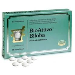 Bioattivo Biloba utile per la circolazione 30 compresse