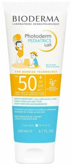 Bioderma Photoderm Pediatrics Latte Solare Viso E Corpo 200ml SPF50+