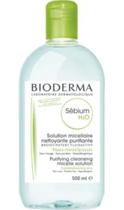 Bioderma Sébium H20 detergente struccante purificante pelli miste o grasse 500ml