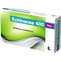 Biogroup Echinacea 400 Plus utile per le naturali difese dell'organismo 20 fiale