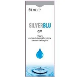 Biogroup Silver Blu Gocce contrasta la proliferazione batterica e fungina 50ml