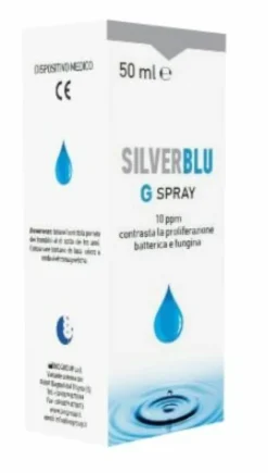 Biogroup Silver Blu G 10ppm Antiatterico E Antifungino Spray 50ml