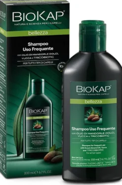 Biokap Bellezza Shampoo Uso Frequente con Tricobiotic 200 ml