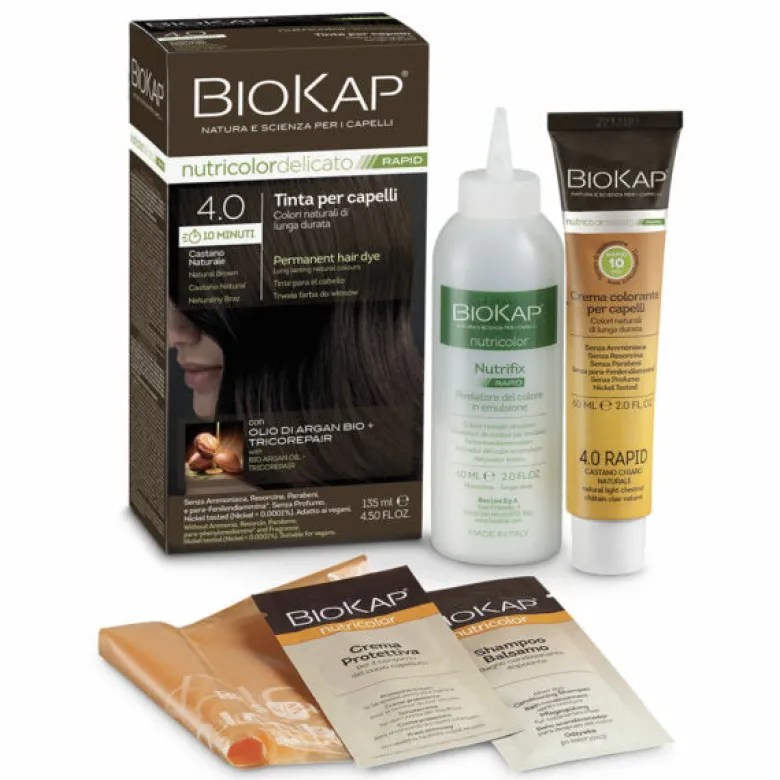 Biokap Nutricolor Delicato Rapid 5.34 Castano Chiaro Miele 135ml