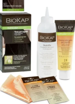 Biokap Nutricolor Delicato 5.0 tinta per capelli colore Castano Chiaro Naturale 140ml