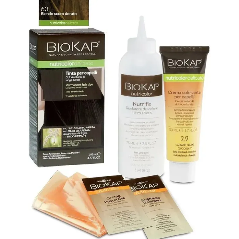 Biokap Nutricolor Tinta Delicato 6.3 Biondo scuro dorato