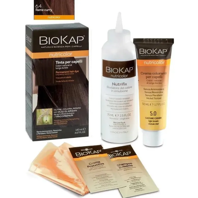 Biokap Nutricolor Tinta 6.4 Rame curry