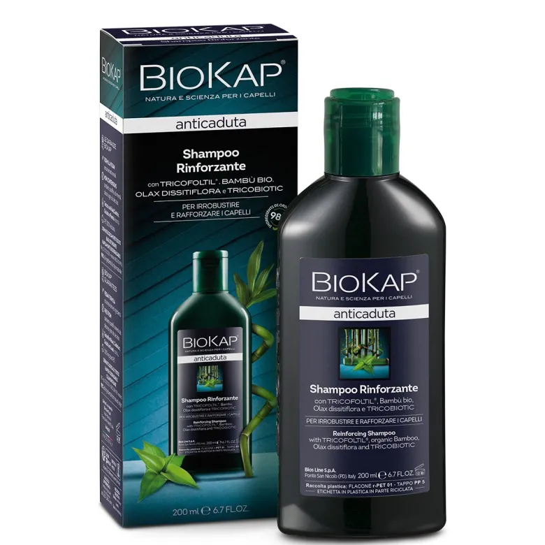 Biokap Shampoo Rinforzante Anticaduta Con Tricobiotic 200ml