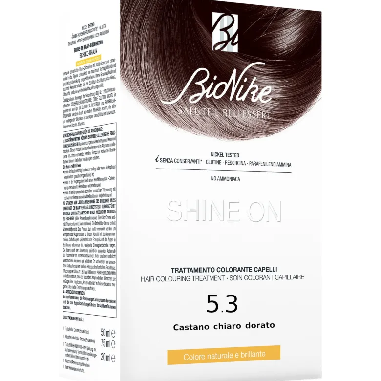 Bionike Shine One Trattamento Colorante Capelli 5.3 Castano Chiaro Dorato