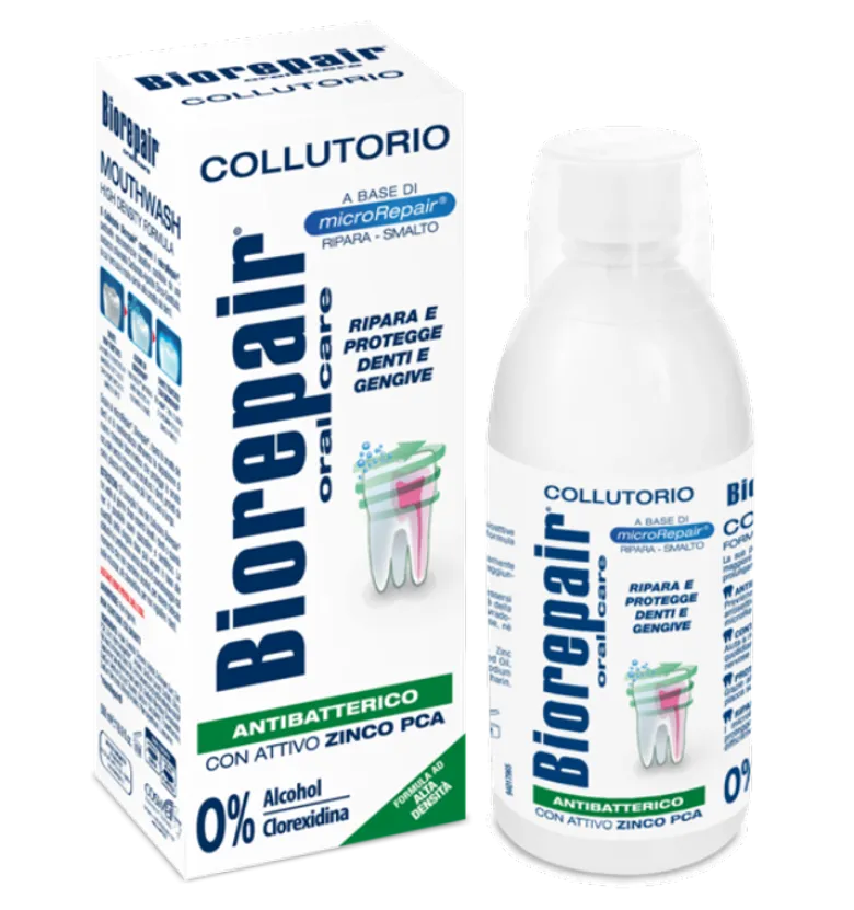 Biorepair Collutorio Antibatterico protezione totale 500ml