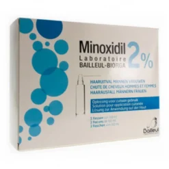 Biorga Minoxidil 2% Soluzione Cutanea 3 flaconi