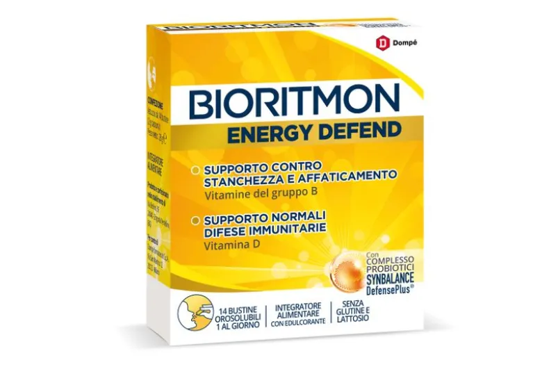 Bioritmon Energy Defend 14 Bustine - Integratore Difese Naturali