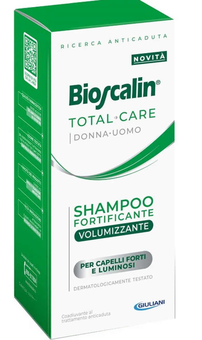 Bioscalin Total Care Shampoo Fortificante Volumizzante 200 ml