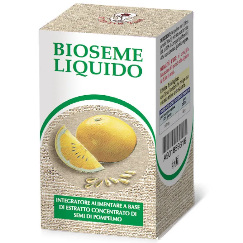 Bioseme Liquido Semi di Pompelmo integratore antiossidante 50ml