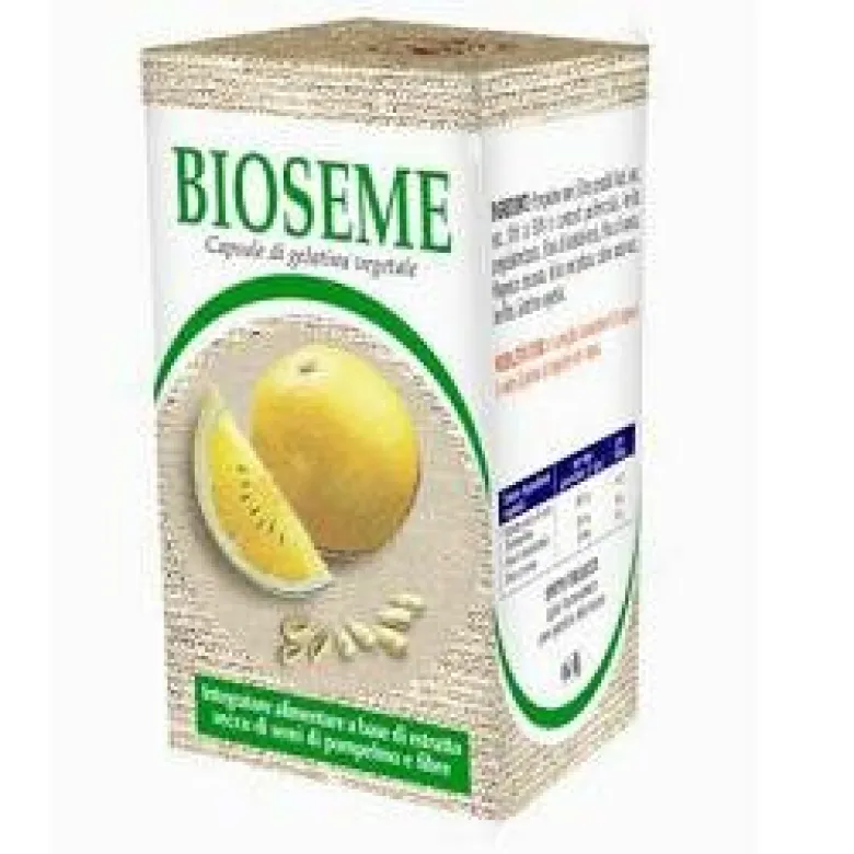 Bioseme Semi Di Pompelmo integratore alimentare 60 capsule