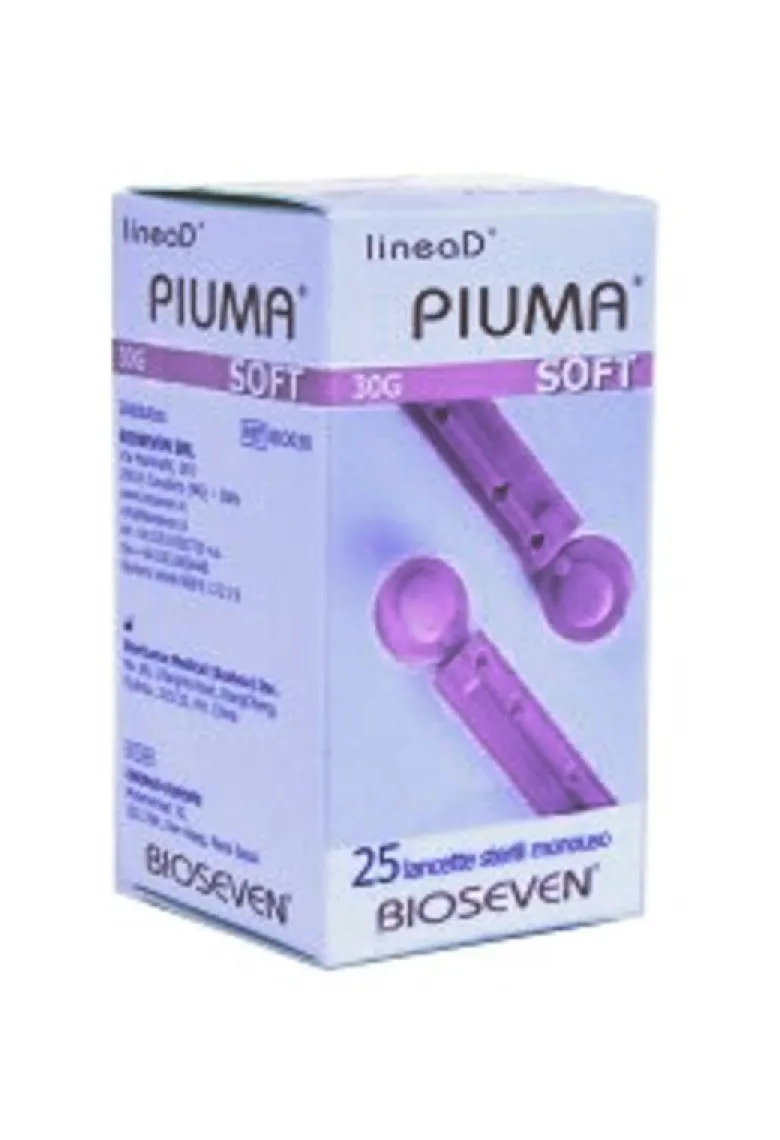 Bioseven LineaD Piuma Soft 30G 25 lancette pungidito