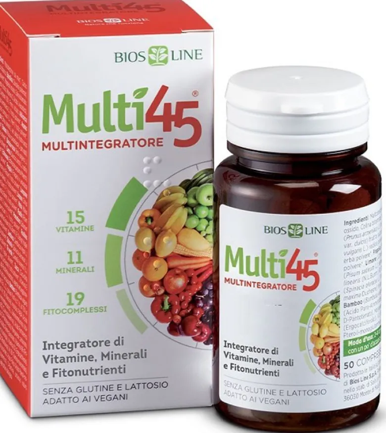 Bios Line Multi 45 Multintegratore 50 Compresse