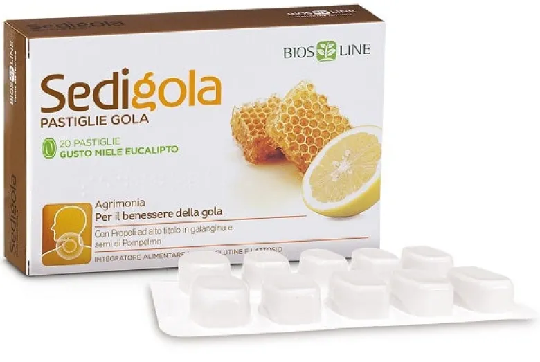 Bios Line Sedigola Gola 20 Pastiglie