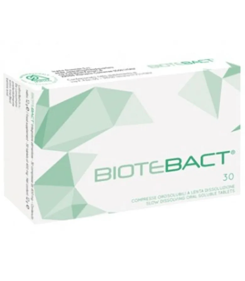 Biotebact benessere delle vie respiratorie 30 compresse