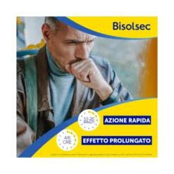 Bisolsec Sciroppo Per Tosse Secca Azione Rapida 190ml Adulti e Bambini 6+