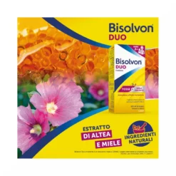 Bisolvon Duo Emolliente Sciroppo Contro Tosse e Gola Irritata 100 ml