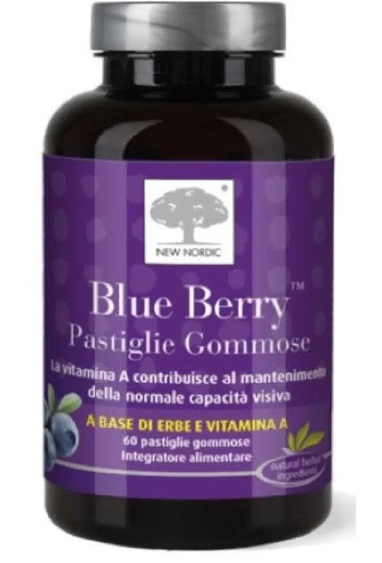 Blue Berry 60 Pastiglie Gommose