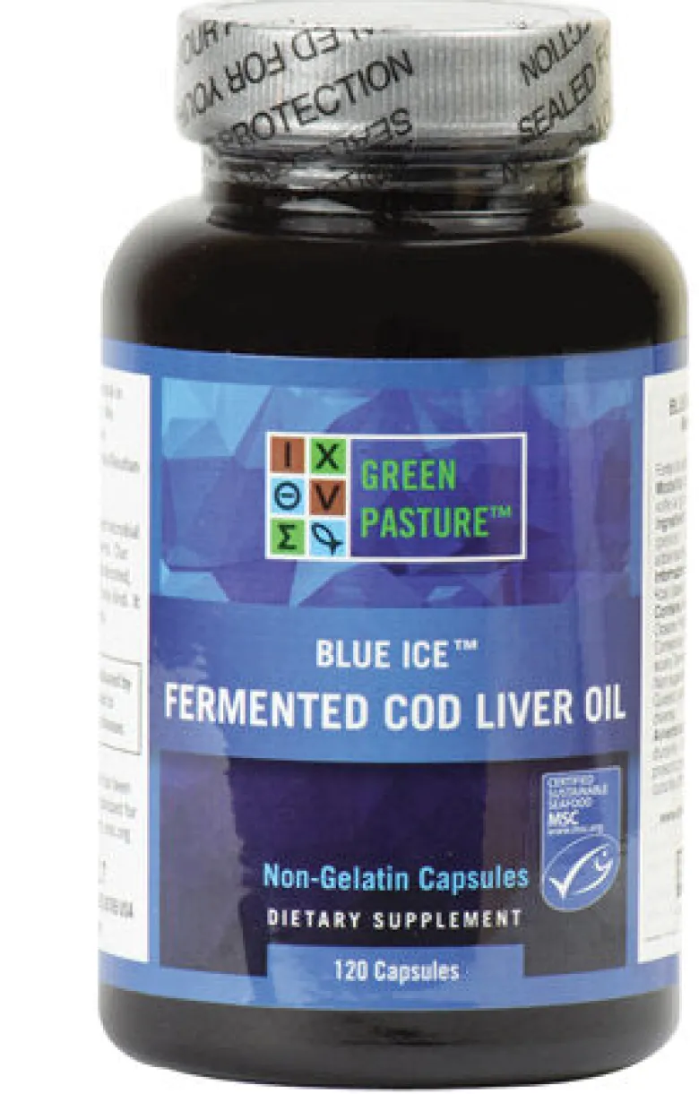 BLUE ICE FERMENTED COD LIVER OIL