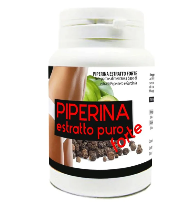 Bodyline Piperina Estratto puro forte controllo del peso 60 capsule