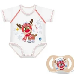 Body Taglia Unica 0-36 Mesi + Succhietto Ultraventilato 2-6m