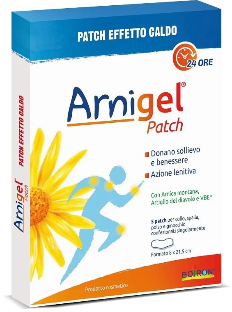 Boiron Arnigel 5 Patch Effetto Caldo Collo