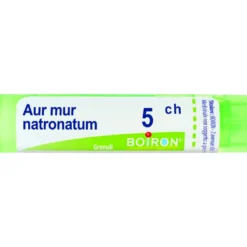 Boiron Aurum Muriaticum Natronatum 5CH medicinale omeopatico granuli 4g