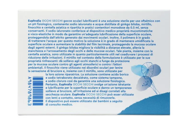 Boiron Euphralia Occhi Secchi gocce oculari 15 monodose
