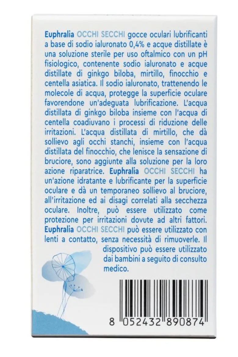 Boiron Euphralia Occhi Secchi collirio 10ml