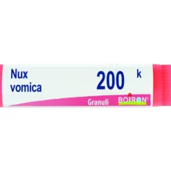Boiron Nux Vomica 200K medicinale omeopatico tubo dose 1g