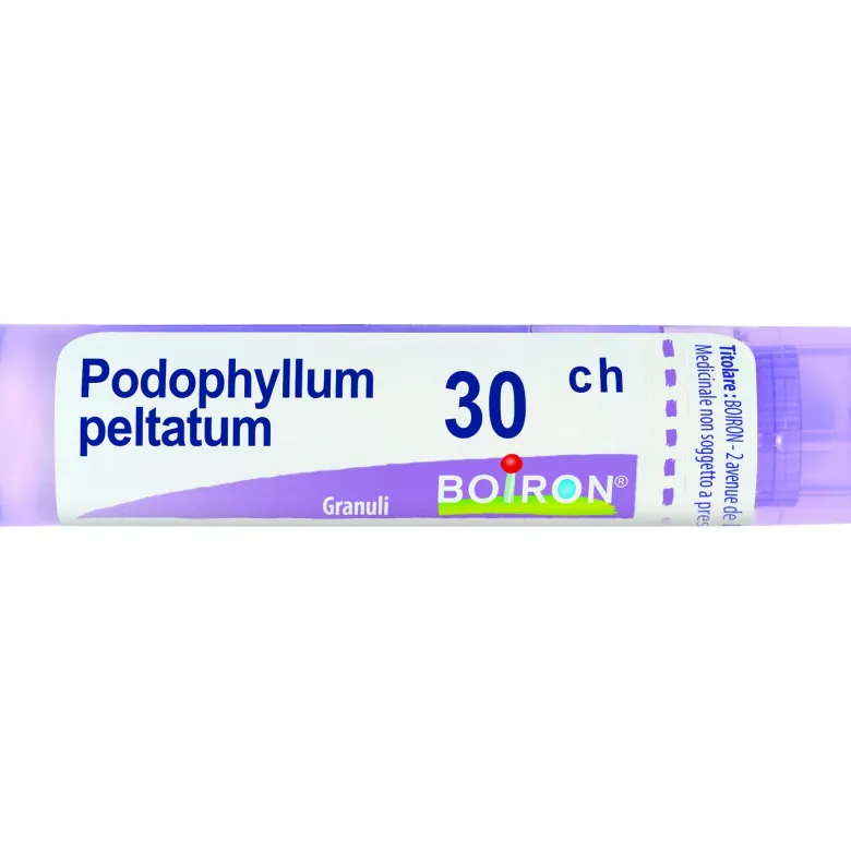 Boiron Podophyllum Peltatum Granuli 30Ch Tubo 4g
