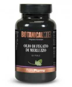Botanical Mix Olio di Fegato di Merluzzo per articolazioni e ossa 60 perle