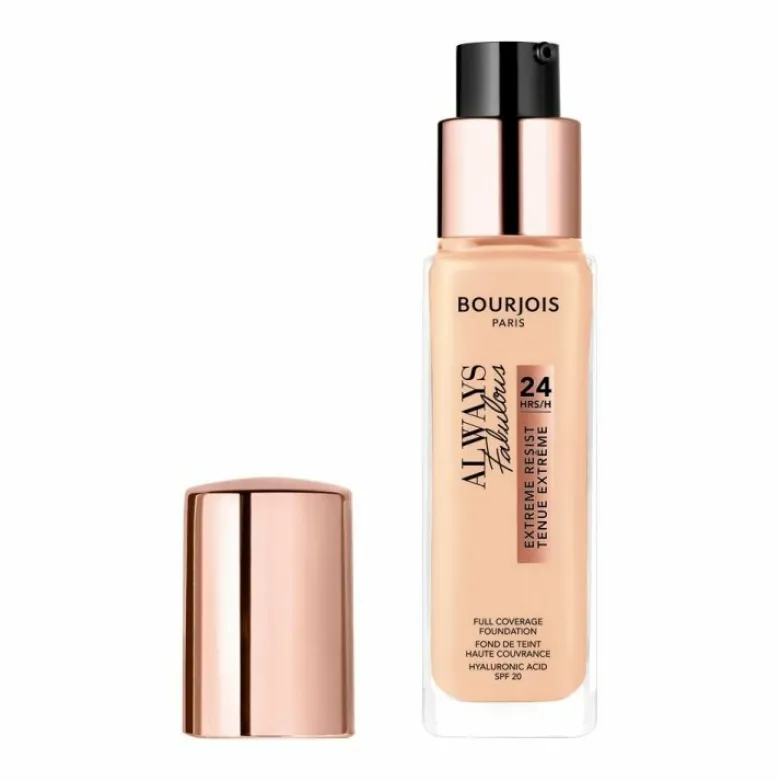 Bourjois Always Fabulous Fondotinta Coprente Liquido 100 Rose Ivory 30ml