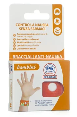 Bracciali P6 Nausea Control bambini 1 pezzo colori assortiti
