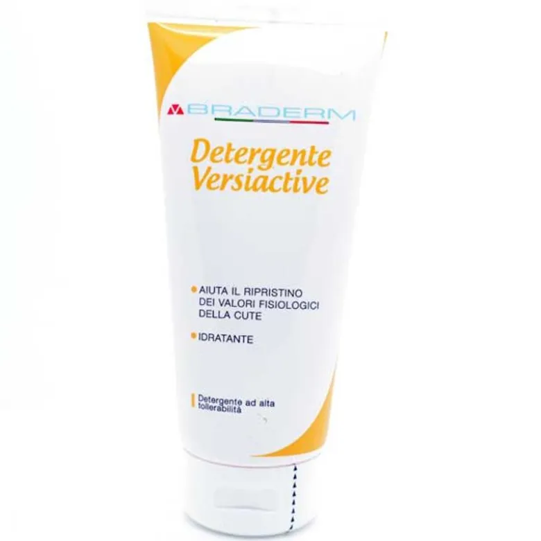 Braderm Versiactive Detergente Corpo ad alta tollerabilità adatto per pelli seborroiche 200ml