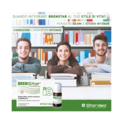 Brenstar stanchezza e affaticamento 7 flaconcini monodose con tappo dosatore