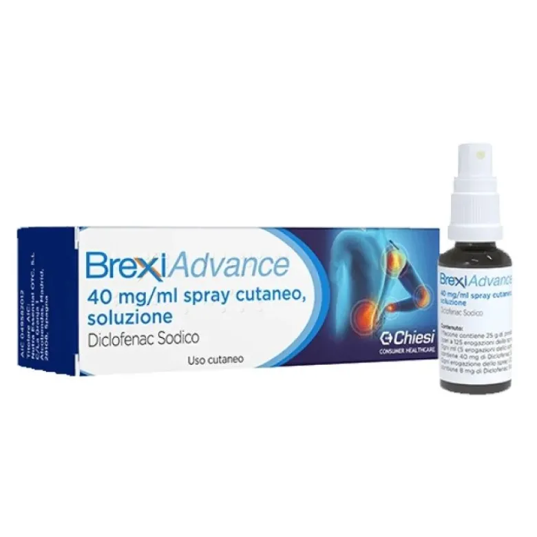BrexiAdvance Spray Cutaneo 40mg/ml 125 Erogazioni 30ml