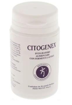 Bromatech Citogenex per l'equilibrio della flora intestinale 30 capsule