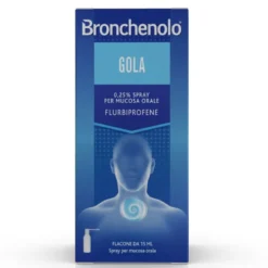 Bronchenolo gola spray 0,25% 15 ml