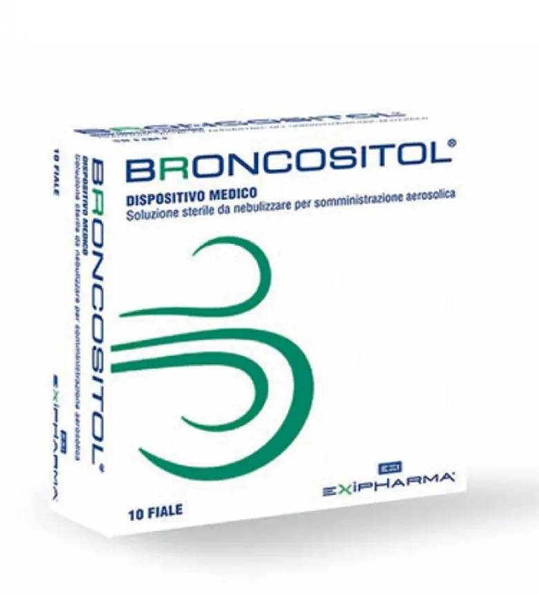 Broncositol Soluzione Sterile Aerosol 10x3ml Fiale Nebulizzazione