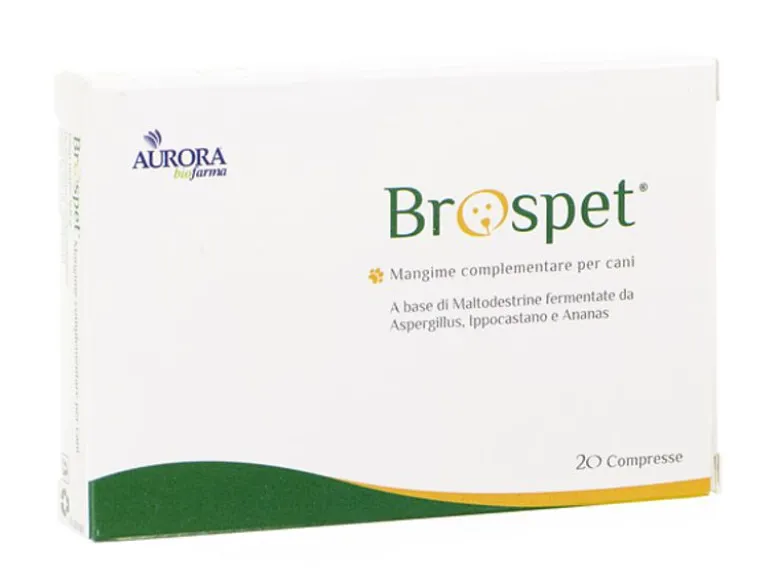 Brospet Integratore per Cani Drenante 20 compresse