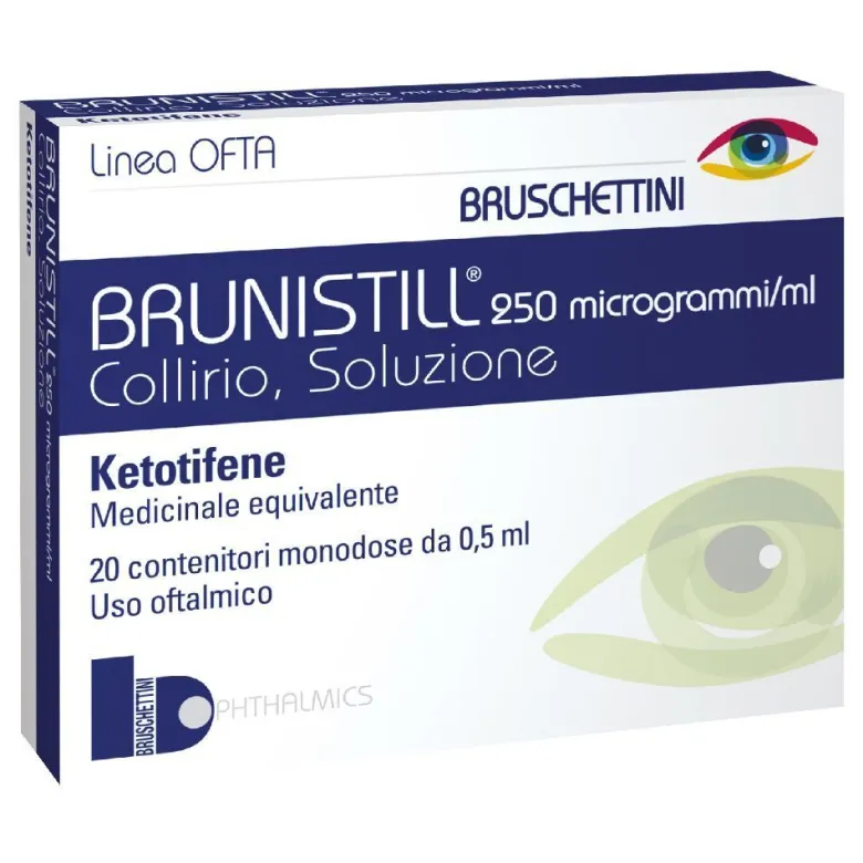 Brunistill congiuntivite collirio 20 flaconcini