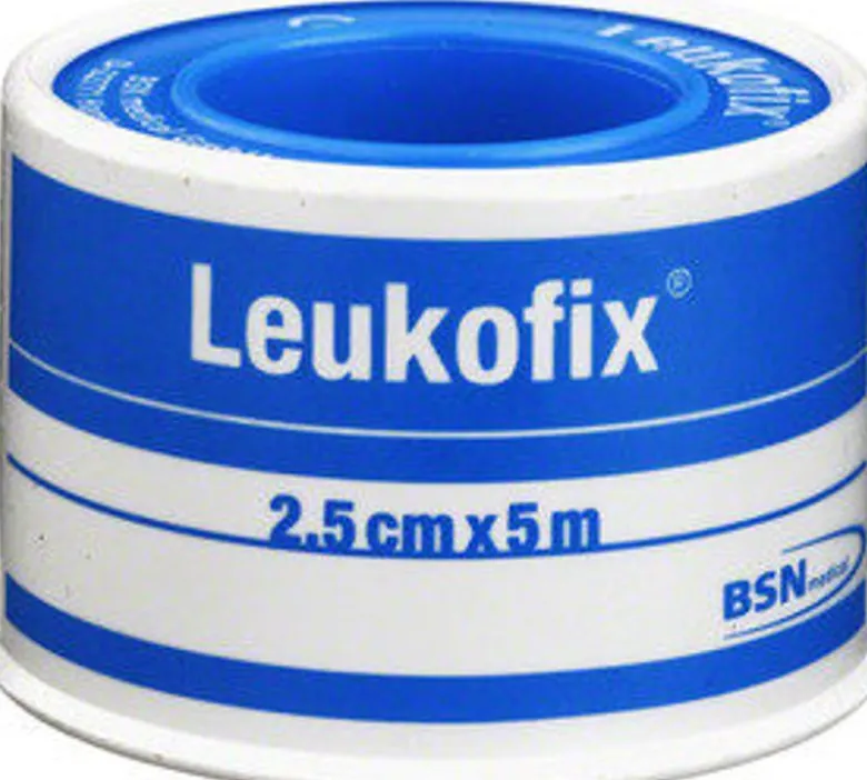 BSN Cerotto Rocchetto Leukofix trasparente per fissaggio cannule 2,5cmx5m